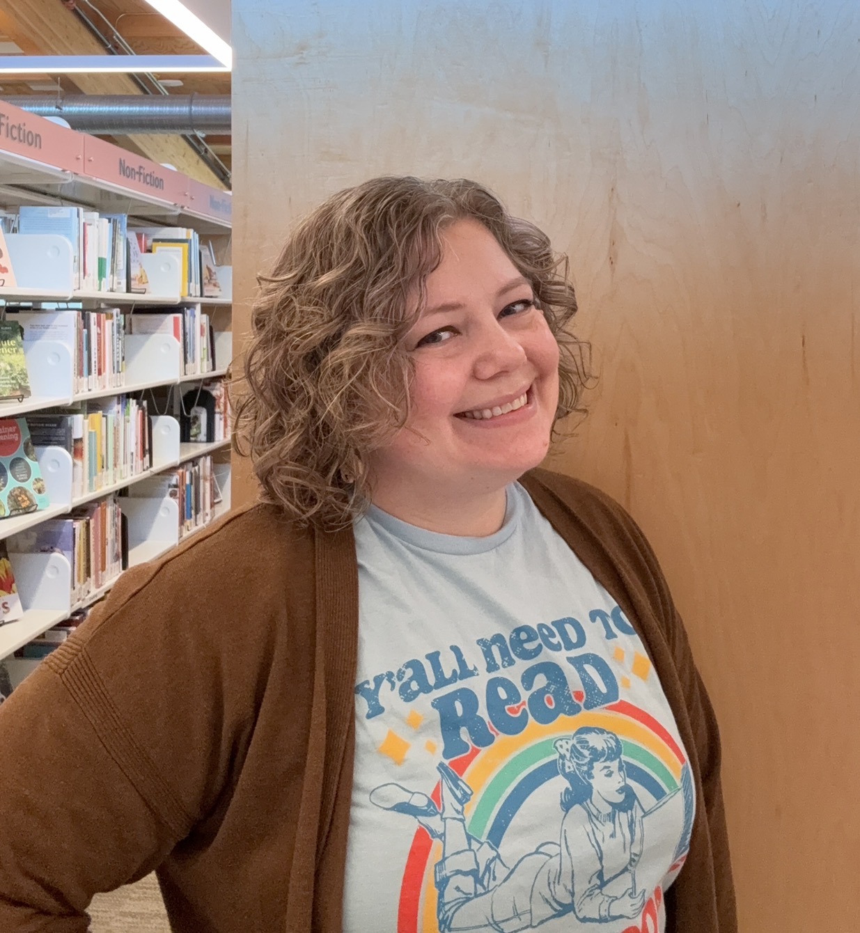A profile photo of Anne, the adult Librarian at CSLD
